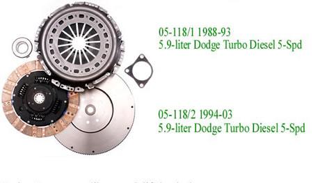 Dodge Diesel 5spd Cerametallic Clutch Kit